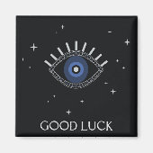 Blauw oog, boze oogbescherming, succes magneet (Voorkant)