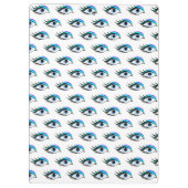 Blauw oog klembord (Achterkant)