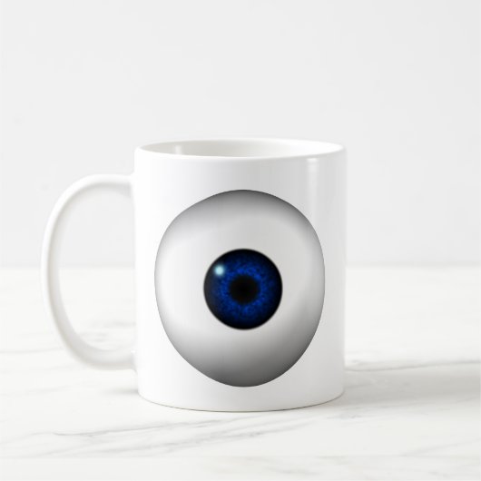blauw oog koffiemok (Links)