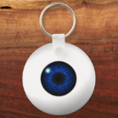 blauw oog sleutelhanger (Voorkant)