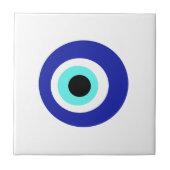 Blauw oog tegeltje (Voorkant)