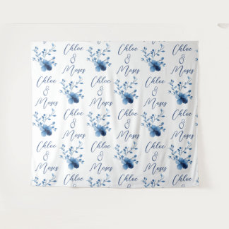 Blauw op Blauw, Bloesem Bloesem Wandkleed