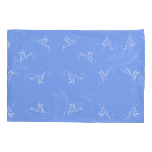 Blauw op blauw kussensloop (Achterkant)