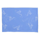 Blauw op blauw kussensloop (Voorkant)