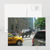 BLAUW OP BROADWAY BRIEFKAART (Voorkant / Achterkant)