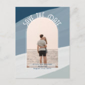 BLAUW | Op een budget? Kies voor een foto Save The Briefkaart (Voorkant)