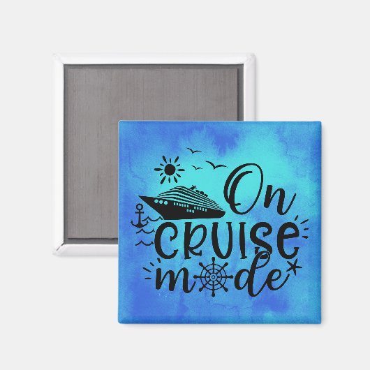 Blauw op scheepsdeursluiter voor kruismodus magneet (Voorkant / Achterkant)