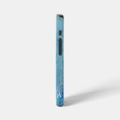 Blauw Opal Abstract iPhone Hoesje (Linkerkant)