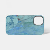 Blauw Opal Abstract iPhone Hoesje (Achterkant horizontaal)