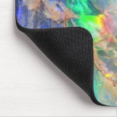 Blauw opal afdrukken muismat (Hoek)