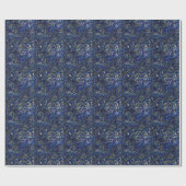 Blauw Opal Cadeaupapier (Vlak)