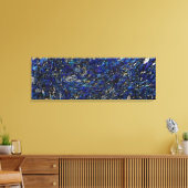Blauw Opal Canvas Afdruk (Insitu (Woonkamer))