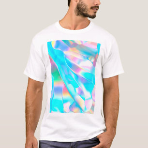 Blauw opal Iridescent T-shirt