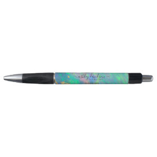 Blauw Opal   Modern Glam Promotion Pen