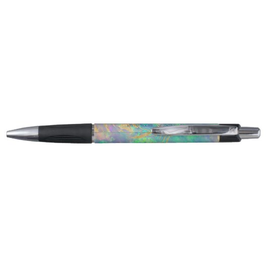 Blauw Opal | Modern Glam Promotion Pen (Achterkant)