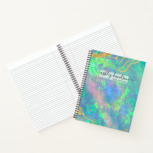 Blauw Opal Serenity Notitieboek