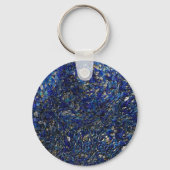 Blauw Opal Sleutelhanger (Voorkant)