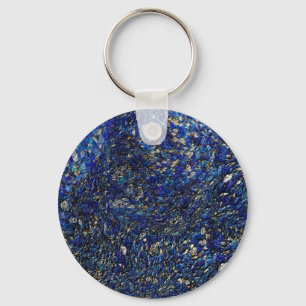 Blauw Opal Sleutelhanger