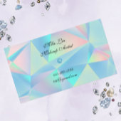 Blauw Opal Stone Design visitekaartje