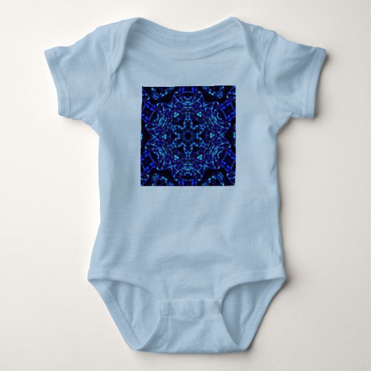 Blauw Opgeblazen Romper (Voorkant)