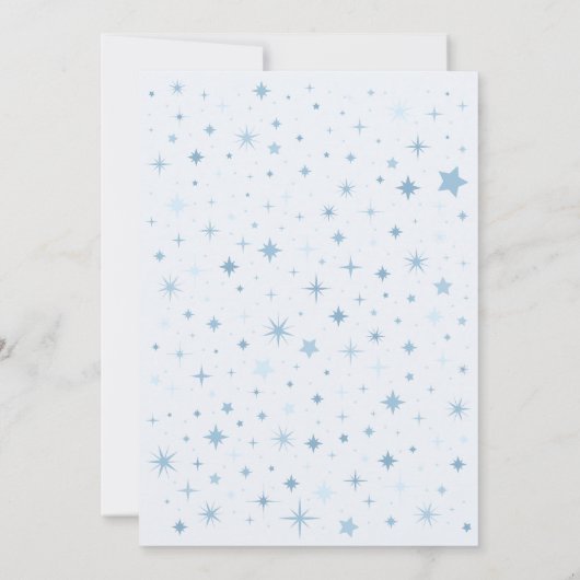 blauw-oranje astronaut Panda Kaart (Achterkant)