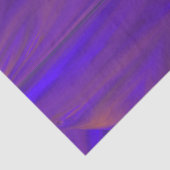 Blauw Oranje en Paars Abstract Design Pattern Tissuepapier (Detail)