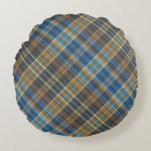 Blauw oranje geblazen