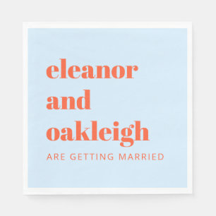 Blauw Oranje Krachtige Moderne Typografie Trouw Aa Servet