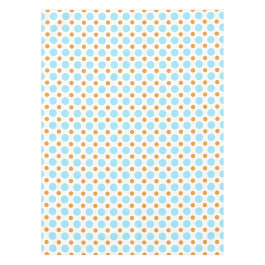 Blauw & Oranje tafelkleed (Voorkant)