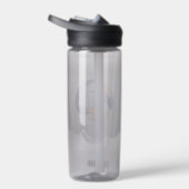 blauw oranje volleybalteam kleuren atleet naam waterfles (Rechts)