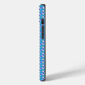 Blauw orchideeën Case-Mate iPhone case (Achterkant / Links)