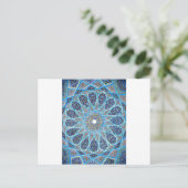 Blauw Oriënt Briefkaart (Staand voorkant)