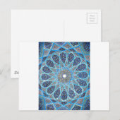 Blauw Oriënt Briefkaart (Voorkant / Achterkant)