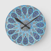 Blauw Oriënt Ronde Klok (Voorkant)