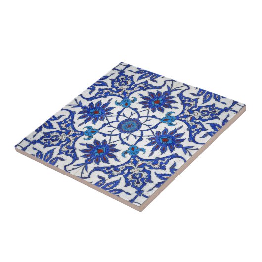 Blauw Oriënt Tegeltje (Zijkant)