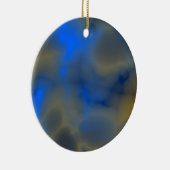 blauw ornament met wolken (Rechts)