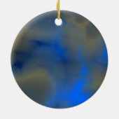 blauw ornament met wolken (Achterkant)