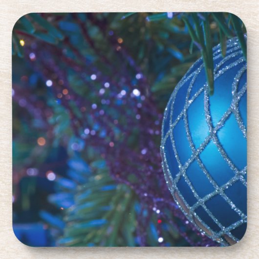 Blauw Ornament Onderzetter (Voorkant)