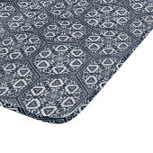 Blauw Ottomaans Turks Tracery Oosters Snijplank (Hoek)