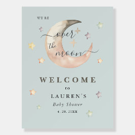 Blauw Over De Maan Boho Hemels Baby shower