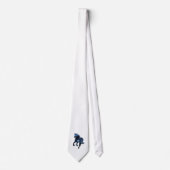 Blauw Paard Elegant Tie Stropdas (Voorkant)