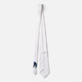 Blauw Paard Elegant Tie Stropdas (Achterkant)