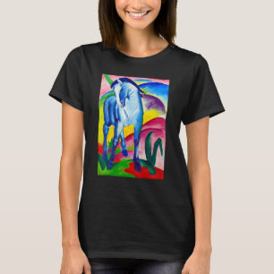 Blauw Paard Franz Marc Expressionisme Kubisme Mode T-shirt