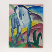 Blauw Paard Franz Marc Schilderij Legpuzzel (Verticaal)