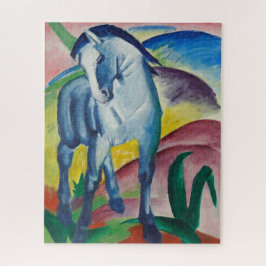 Blauw Paard Franz Marc Schilderij Legpuzzel