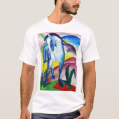Blauw paard schilderij van Franz Marc T-shirt (Voorkant)