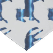 Blauw Paard Tafelkleed (Gekanteld)