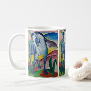 Blauw Paard van Franz Marc, Vintage Fine Art Koffiemok