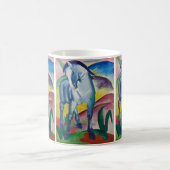 Blauw Paard van Franz Marc, Vintage Fine Art Koffiemok (Center)