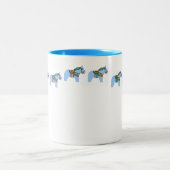 Blauw Paarden Mok (Center)